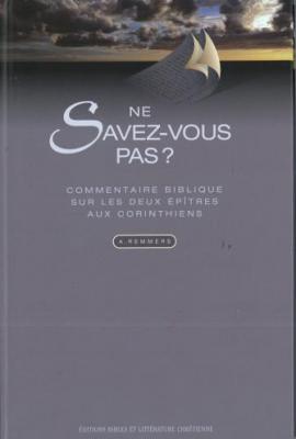 Ne savez-vous pas ?