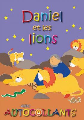 Daniel et les lions avec autocollants