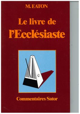 Le Livre de l´Ecclésiaste