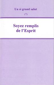 Soyez remplis de l'esprit