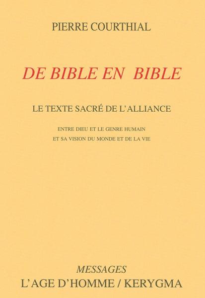 De Bible en Bible