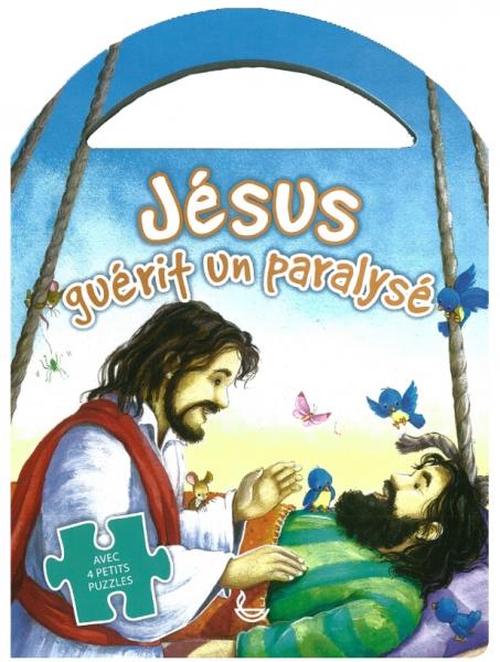 Jésus guérit un paralysé avec 4 puzzles