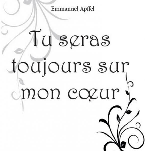 Sticker Mural Doux "Je T'aimerai Toujours Mon Bébé" - Déco Crèche Ou Chambre Bébé - Vinyle Noir Facile à Poser