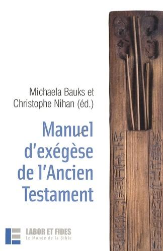 Manuel d'exegèse de l'Ancien Testament