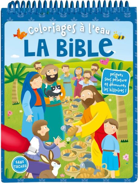 La Bible Coloriages à l’eau (sans taches)