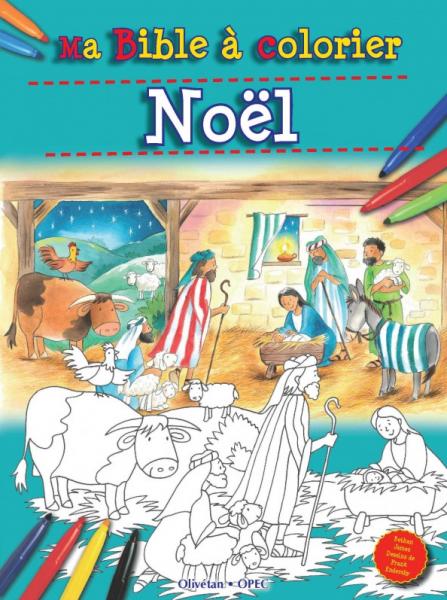 Noël. Ma Bible à colorier