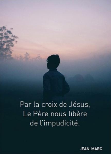 Par la croix de Jésus, le Père nous libère de l'impudicité