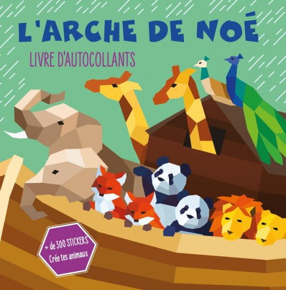 L’arche de Noé - livre d´autocollants