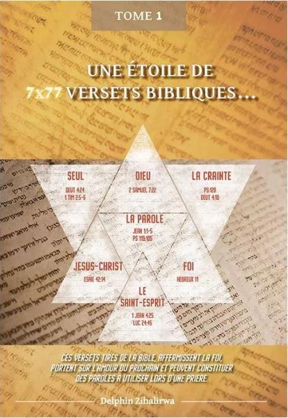 Une étoile de 7x77 versets bibliques...