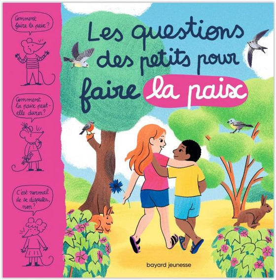 Les questions des petits pour faire la paix