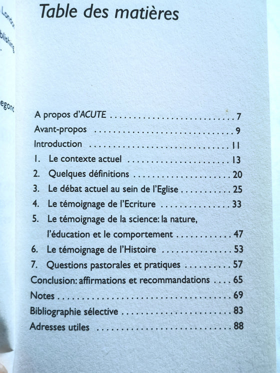 Foi, espérance et homosexualité