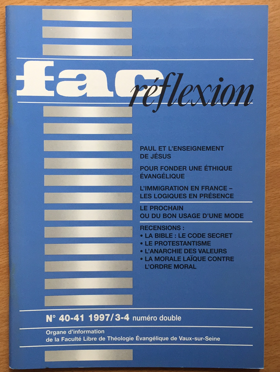 Fac réflexion vol.40-41 1997