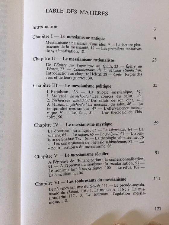 Le messianisme - que sais-je?