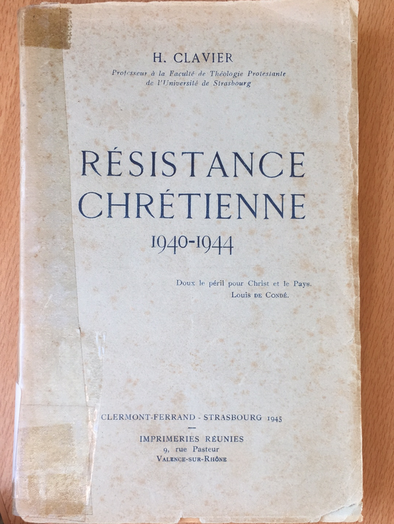 Résistance chrétienne 1940-1944