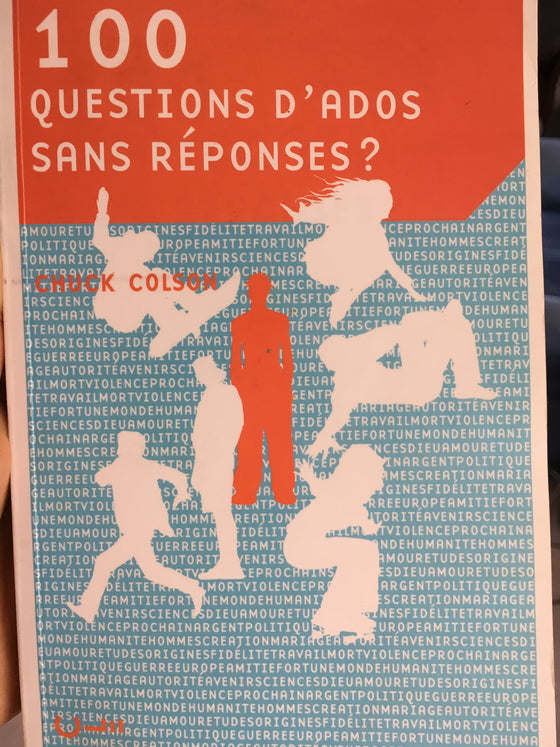 100 questions d’ados sans réponses? - ChezCarpus.com