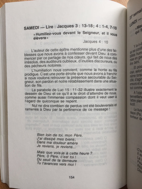 Parle, Seigneur, ton serviteur écoute