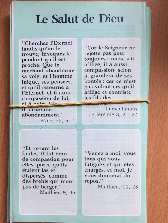 Le salut de Dieu 1983