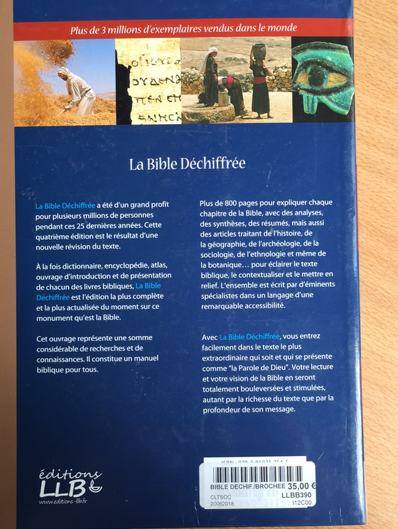 La Bible déchiffrée