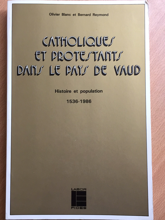 Catholiques et protestants dans le pays de Vaud