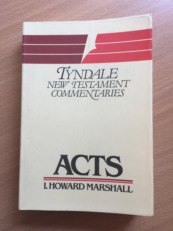 Tyndale New Testament commentaries Acts