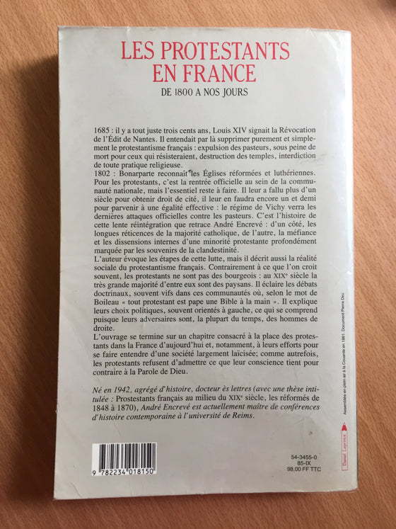 Les protestants en France de 1800 à nos jours histoire d’une réintégration