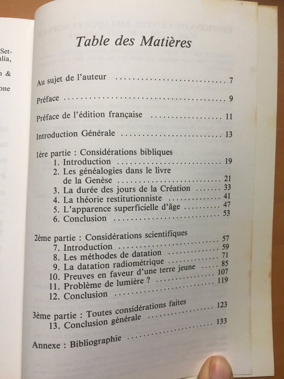 Quel est l’âge de la terre ?