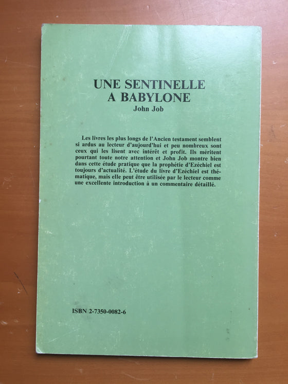 Une sentinelle à Babylone