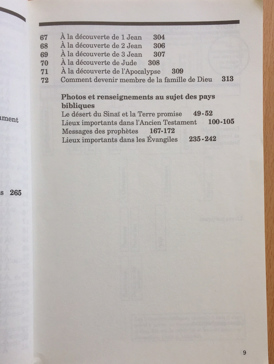 Panorama de la Bible pour jeunes explorateurs