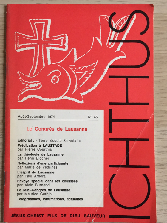 Ichthus N°45 - Le Congrès de Lausanne