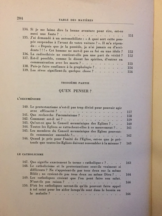 La boîte à questions...