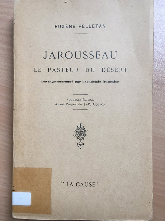 Jarousseau pasteur du désert