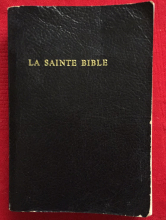 La Sainte Bible (version Martin 1855)