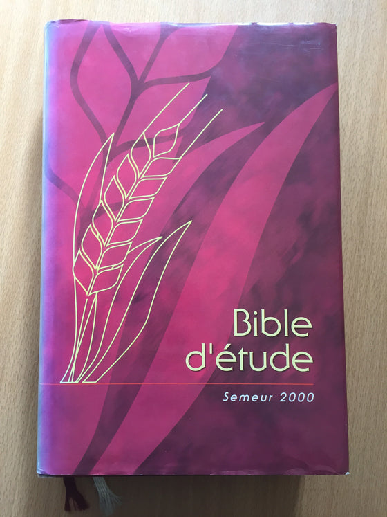Bible d’études semeur 2000