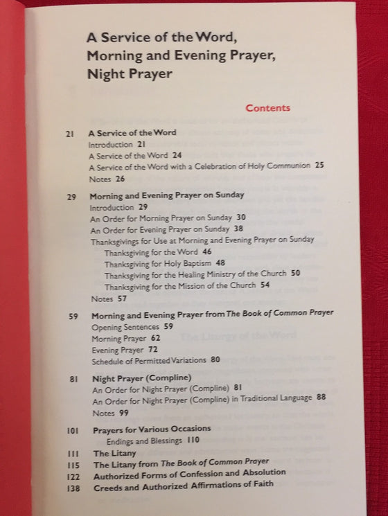 Common Worship - Services and prayers for the church of England