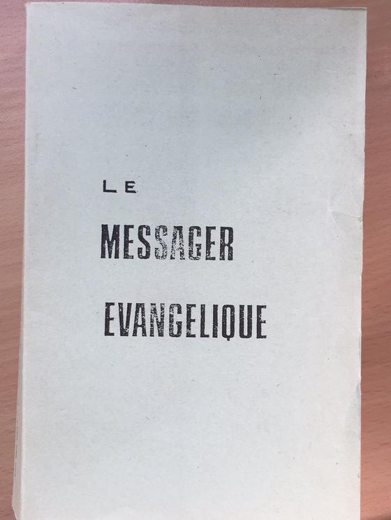 Le Messager évangélique 1959