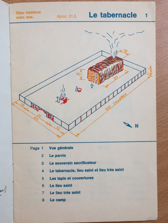 Le tabernacle en images