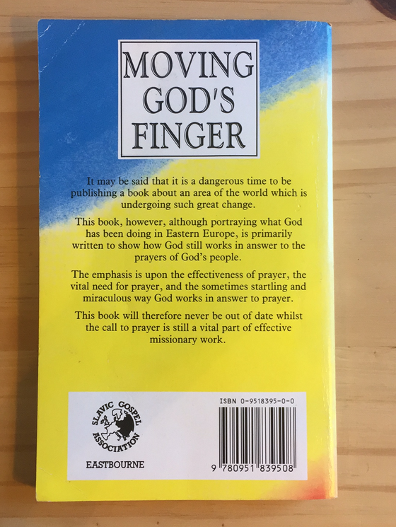 Moving God’s finger