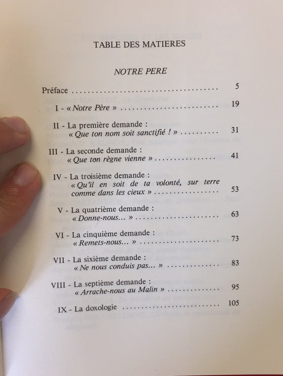 Notre Père ou la Prière des fils