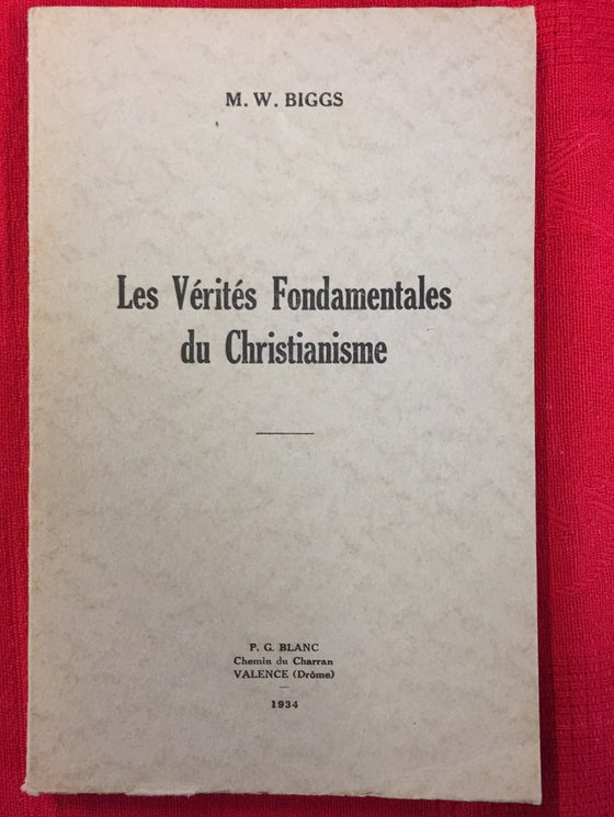 Les vérités fondamentales du Christianisme