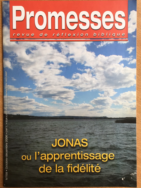 Promesses N°158 - Jonas ou l’apprentissage de la fidélité