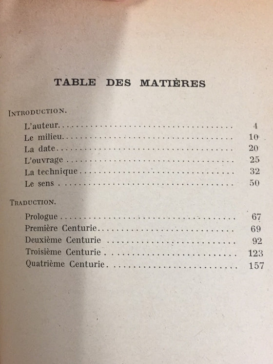 Maxime le Confesseur - Centuries sur la Charité