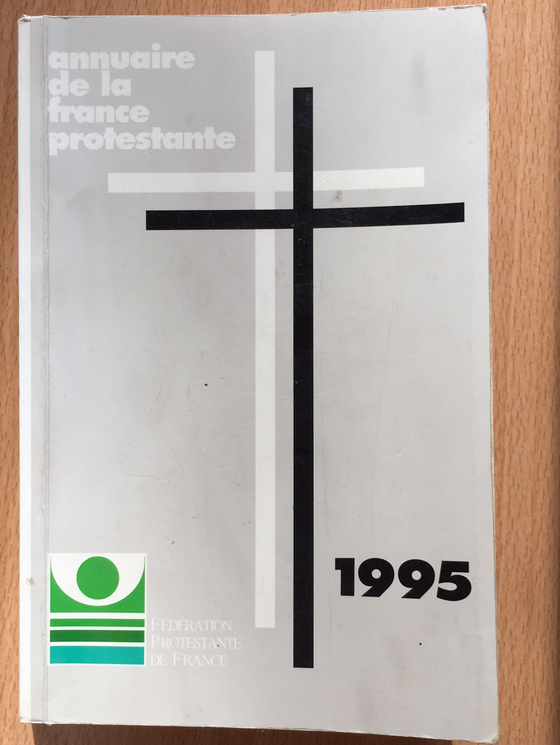 Annuaire de la France protestante 1995