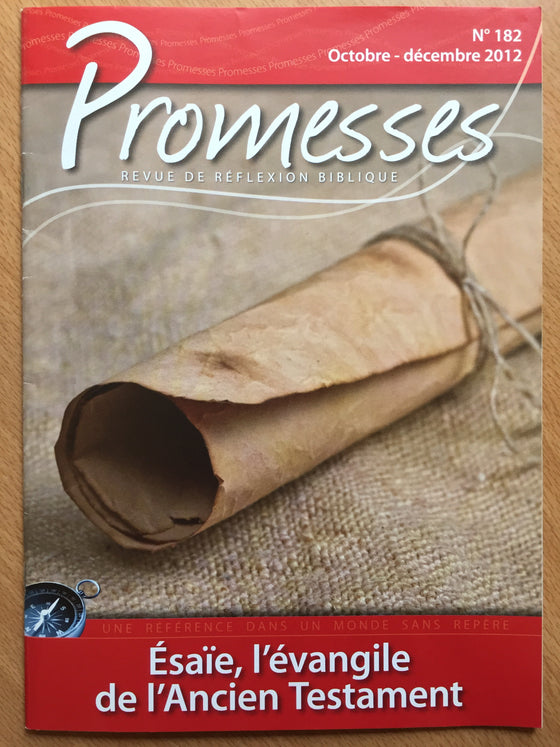 Promesses N°182 - Esaïe, l’évangile de l’Ancien Testament