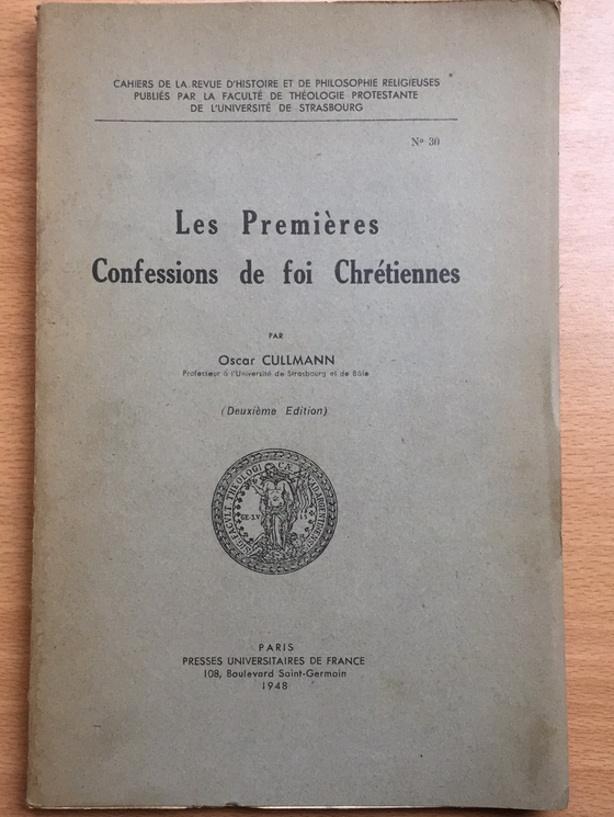 Les premières confessions de foi chrétiennes