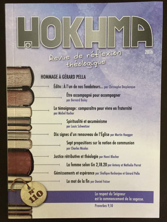 Hokhma n°110