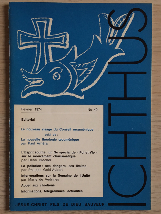 Ichthus N°40 - Le nouveau visage du Conseil oecuménique