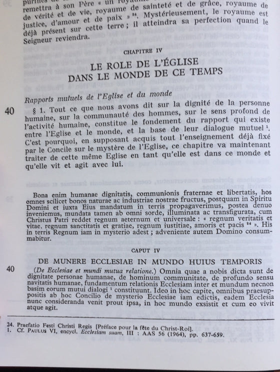 Concile oecuménique Vatican II (Catholique)