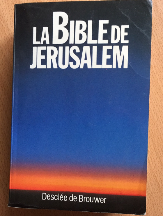 La Bible de Jérusalem (catholique)