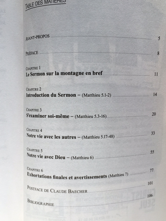 Heureux ! Le Sermon sur la montagne pour aujourd’hui - Les dossiers de Christ Seul vol.1-2015