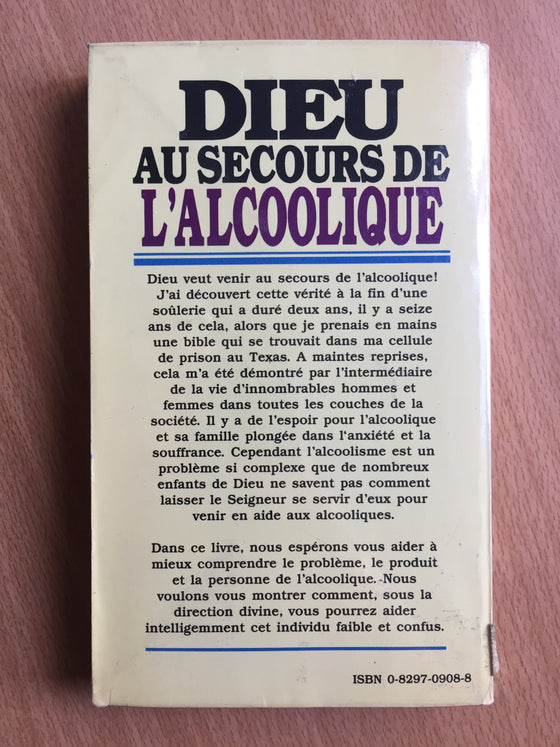 Dieu au secours de l’alcoolique